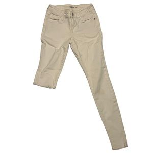 Old Navy Super Skinny White Jeggings